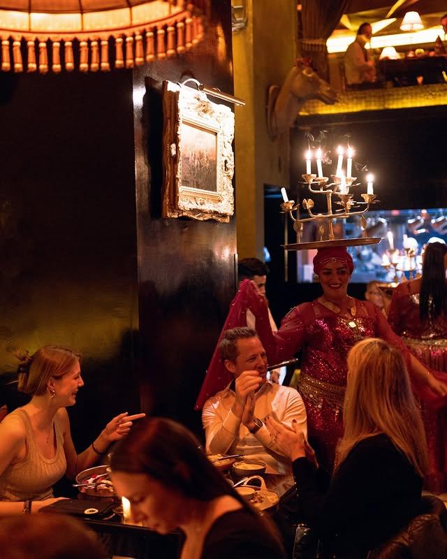 salle du restaurant Azar à Guéliz Où manger à Marrakech le soir
